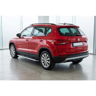 Praguri Laterale Maydos V2 (2 buc, Aluminiu si Otel Inoxidabil) Seat Ateca 2016- foto 1