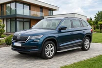 Skoda Kodiaq 2016-2023 Praguri Laterale Maydos V2 (2 buc, Aluminiu si Otel Inoxidabil) foto 1
