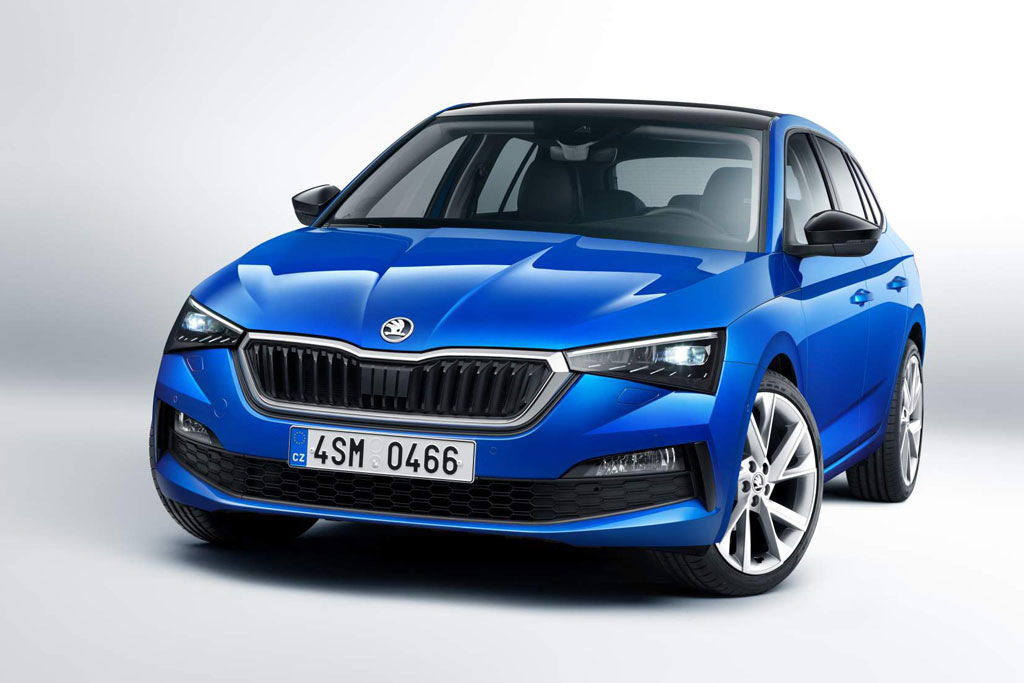 Noul hatchback Skoda Scala din gama de modele a companiei