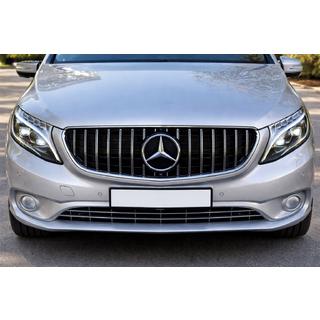 Grila Fata GT Panamericana Chrome (2014-2023 pentru Vito W447) Mercedes Vito/V-class W447 2014- foto 3