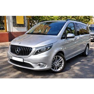 Grila Fata GT Panamericana Chrome (2014-2023 pentru Vito W447) Mercedes Vito/V-class W447 2014- foto 4