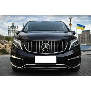 Grila Fata GT Panamericana Chrome (2014-2019 pentru V-Class) foto 1