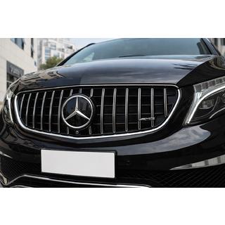 Grila Fata GT Panamericana Chrome (2014-2019 pentru V-Class) Mercedes Vito/V-class W447 2014- foto 2