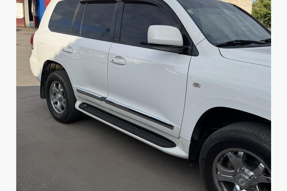 Toyota Land Cruiser 200 2007-2021 Praguri Laterale (2015-2021) Alb Foto 8