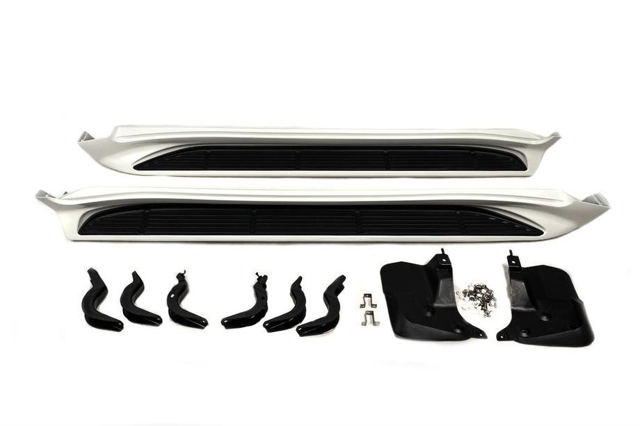 Toyota Land Cruiser 200 2007-2021 Praguri Laterale (2015-2021) Alb Foto 3
