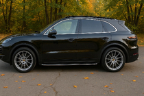 Porsche Cayenne 2018- Praguri laterale trepte (2 buc, aluminiu) foto 1
