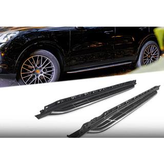 Praguri laterale trepte (2 buc, aluminiu) Porsche Cayenne 2018- foto 4