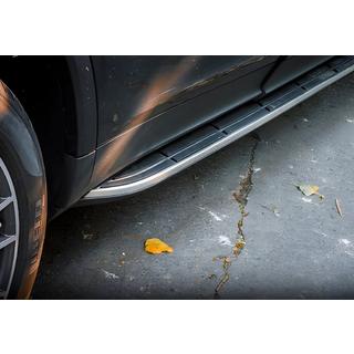 Praguri laterale trepte (2 buc, aluminiu) Porsche Cayenne 2018- foto 3