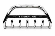 Hyundai Terracan 2001-2007 Bullbar WT004 Otel Inoxidabil foto 1