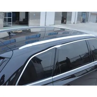 Bare longitudinale integrate negre OEM (Aluminiu) foto 2