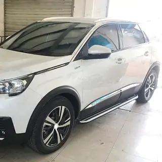 Praguri Laterale Original V1 (2 buc, Aluminiu) Peugeot 5008 2016-2023 foto 1