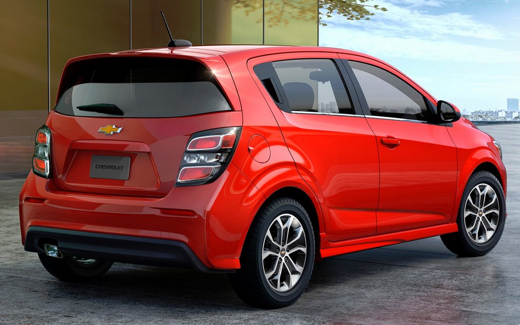 Chevrolet Aveo hatchback restilizat