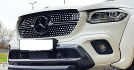 Mercedes X class 2017-2020 Grila Fata Diamond foto 3