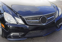 Mercedes E-class coupe C207 2010-2017 Grila Fata (2009-2013, Diamond Silver) foto 1