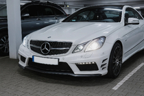Mercedes E-class coupe C207 2010-2017 Grila Fata (2009-2013, Diamond Silver) foto 3