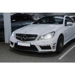 Grila Fata (2009-2013, Diamond Silver) Mercedes E-class coupe C207 2010-2017 foto 3