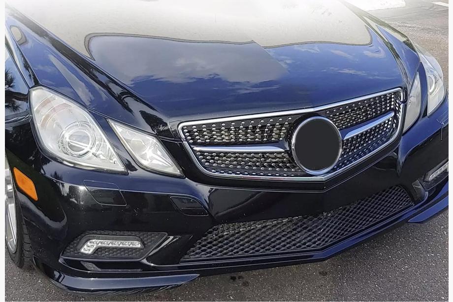 Mercedes E-class coupe C207 2010-2017 Grila Fata (2009-2013, Diamond Silver) Image