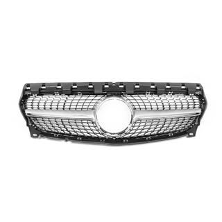 Grila Fata (2017-2019, Diamond Silver) Mercedes CLA C117 2013-2019 foto 2