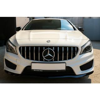 Grila Fata (2013-2016, GT Panamericana) Mercedes CLA C117 2013-2019 foto 3