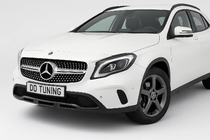 Mercedes GLA X156 2014-2019 Grila Fata Diamond Silver (2017-2019) foto 1