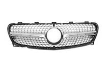 Mercedes GLA X156 2014-2019 Grila Fata Diamond Silver (2017-2019) foto 2