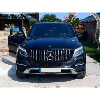 Grila Tuning GT Panamericana (pentru GLE) Mercedes GLE/ML сlass W166 2011-2018 foto 3