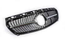 Mercedes A-class W176 2012-2018 Grila Fata Diamond Silver (2012-2015) foto 4