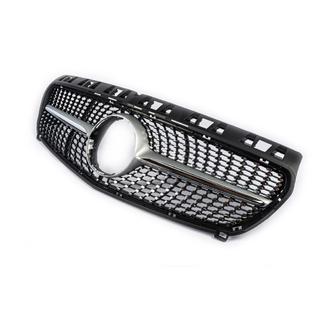Grila Fata Diamond Silver (2012-2015) Mercedes A-сlass W176 2012-2018 foto 3