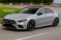 Mercedes A-class W177 2018- Grila Fata Diamond Silver (pentru 2018-2022) foto 3