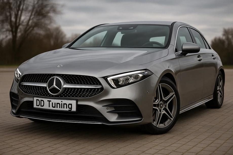 Mercedes A-class W177 2018- Grila Fata Diamond Silver (pentru 2018-2022) Image