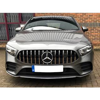 Grila Fata GT Panamericana (pentru 2018-2022) Mercedes A-сlass W177 2018- foto 4