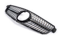 Mercedes C-class W204 2007-2015 Grila Fata Diamond Black foto 3