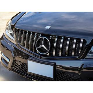 Grila Fata GT Panamericana Mercedes C-class W204 2007-2015 foto 3