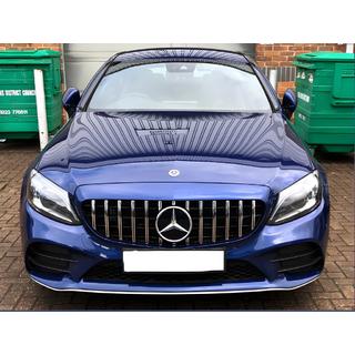 Grila Fata Panamericana GT (pentru Avantgarde/AMG-Line/C43 AMG) foto 2