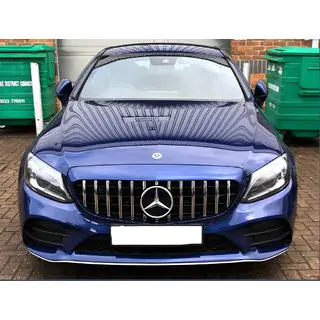 Grila Fata Panamericana GT (pentru Avantgarde/AMG-Line/C43 AMG) foto 2