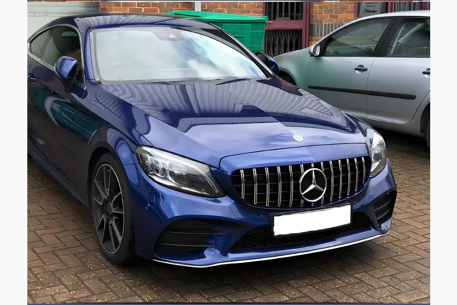 Mercedes C-class W205 2014-2021 Grila Fata Panamericana GT (pentru Avantgarde/AMG-Line/C43 AMG) Foto 1