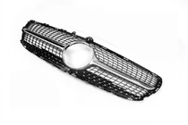 Mercedes CLS C218 2011-2018 Grila fata cu rama 2014-2018 (Diamond Silver) foto 5