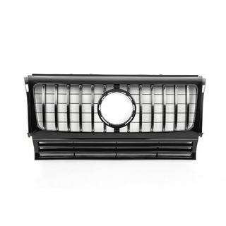 Grila Fata (GT, cu Benzi Cromate) Mercedes G сlass W463 1990-2018 foto 2