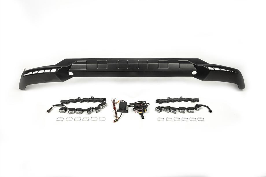 Mercedes G class W463 1990-2018 Prelungire spoiler bara fata BRBS cu LED Foto 5