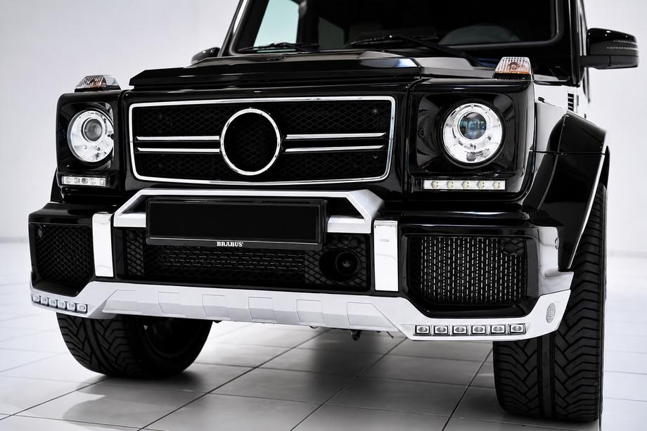 Mercedes G class W463 1990-2018 Prelungire spoiler bara fata BRBS cu LED Image