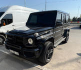 Mercedes G class W463 1990-2018 Extensie bara fata (negru mat, G65) foto 3