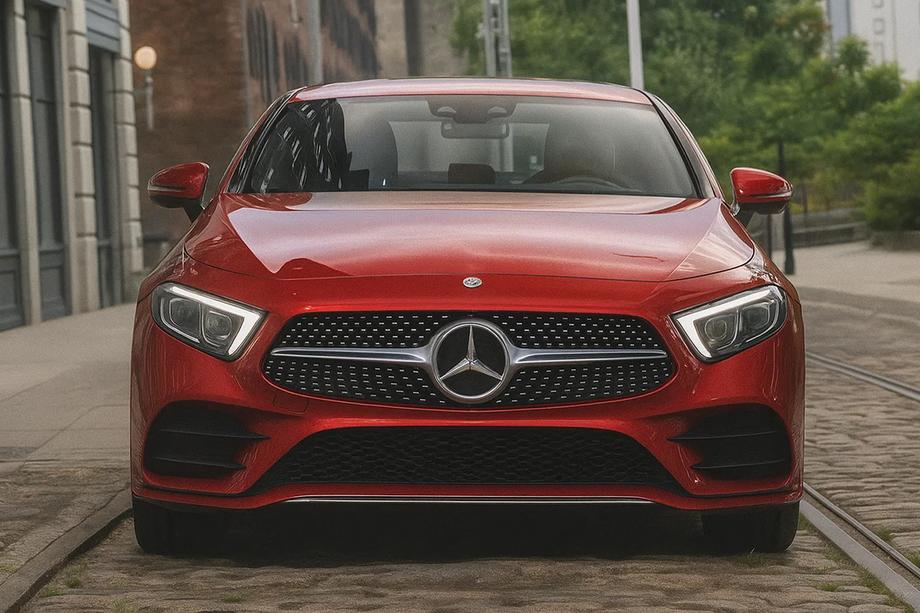 Mercedes CLS C257 2018- Grila Fata (Diamond Silver) Image