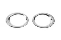 Nissan Qashqai 2007-2010 Capace rama proiectoare ceață (2 buc, inox) foto 4