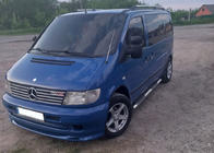 Mercedes Vito W638 1996-2003 Prelungire inferioara bara Brabos Style (grund pentru vopsire) foto 2