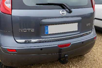 Nissan Note 2004-2012 Ornament portbagaj inox foto 1