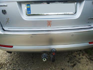 Skoda Octavia II A5 2006-2010 Ornament portbagaj inox foto 2