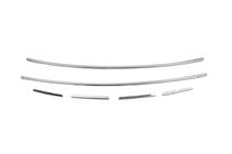 Skoda Octavia II A5 2010-2013 Ornamente inox pentru grila bara foto 1