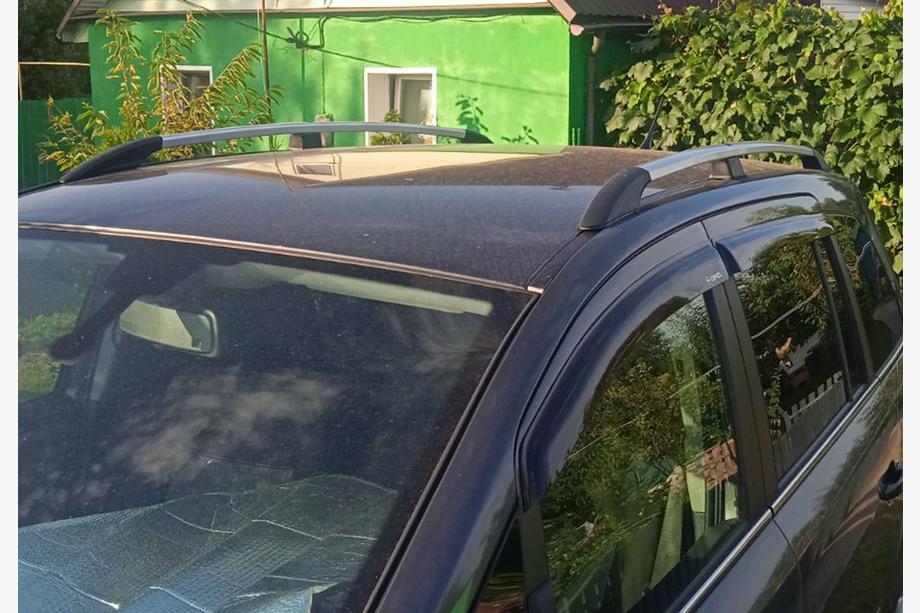 Opel Zafira B 2005–2011 Bare longitudinale aluminiu (Caravan, crom) Image