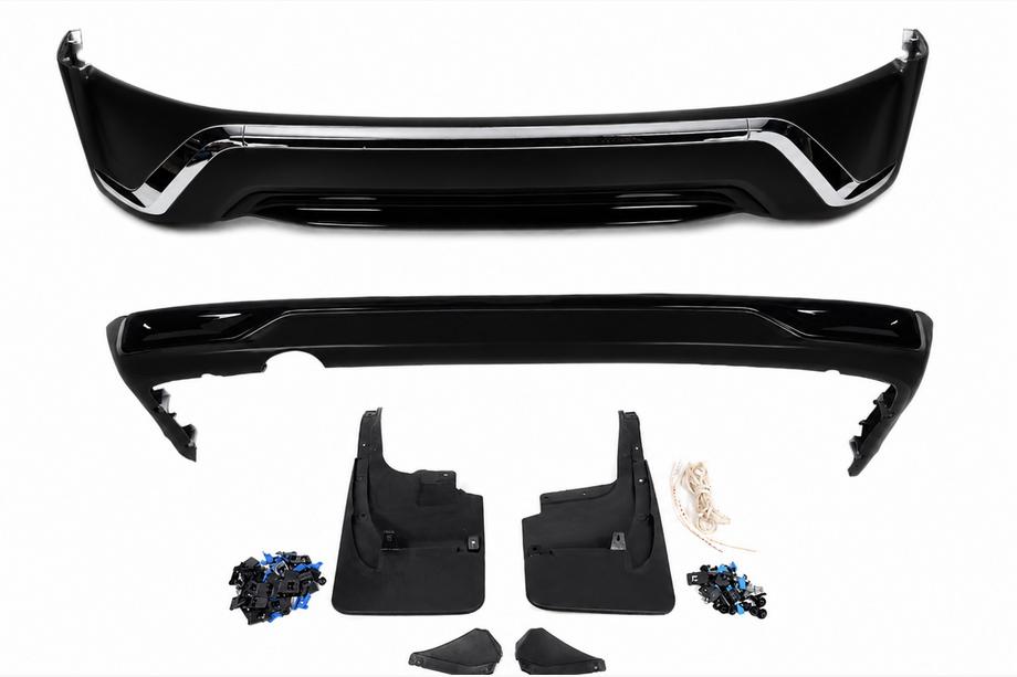 Toyota Land Cruiser 200 2007-2021 Set kit caroserie 2016-2021 (Executive 2016) Negru Foto 2