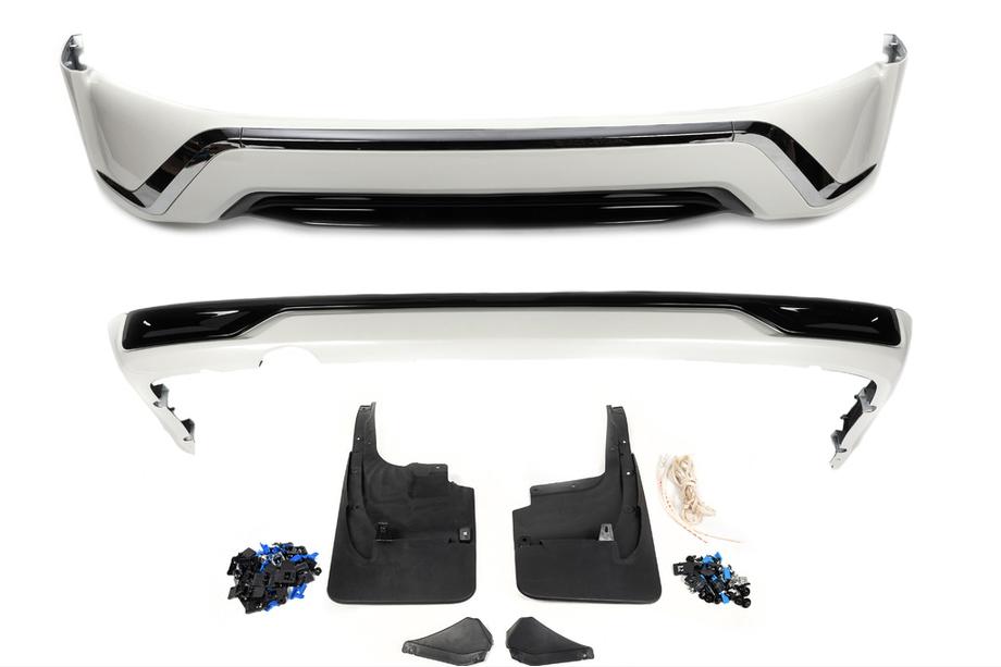 Toyota Land Cruiser 200 2007-2021 Set kit caroserie 2016-2021 (Executive 2016) Negru Foto 3